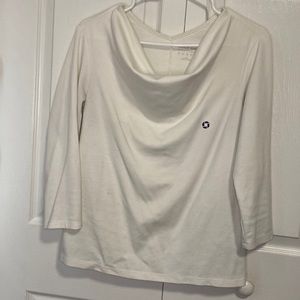 Chase Bank Lands End, White Women Blouse
